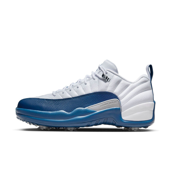 [DH4120-101] Mens Air Jordan RETRO 12 LOW GOLF 'FRENCH BLUE'
