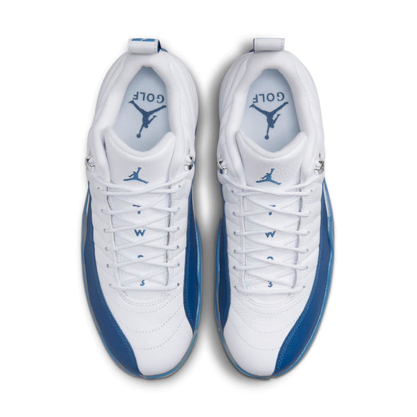 [DH4120-101] Mens Air Jordan RETRO 12 LOW GOLF 'FRENCH BLUE'