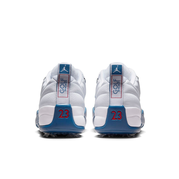 [DH4120-101] Mens Air Jordan RETRO 12 LOW GOLF 'FRENCH BLUE'