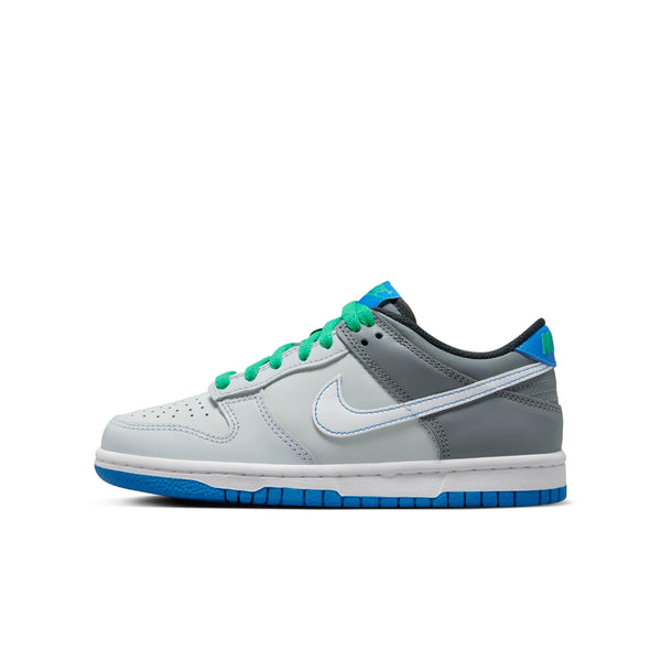 [DH9765-004] Grade School Nike DUNK LOW GS 'PURE PLATINUM PHOTO BLUE'