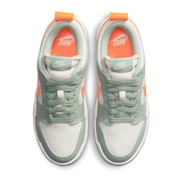 [DJ3077-001] Womens Nike Dunk Low Disrupt 'Sea Glass Hyper Crimson'