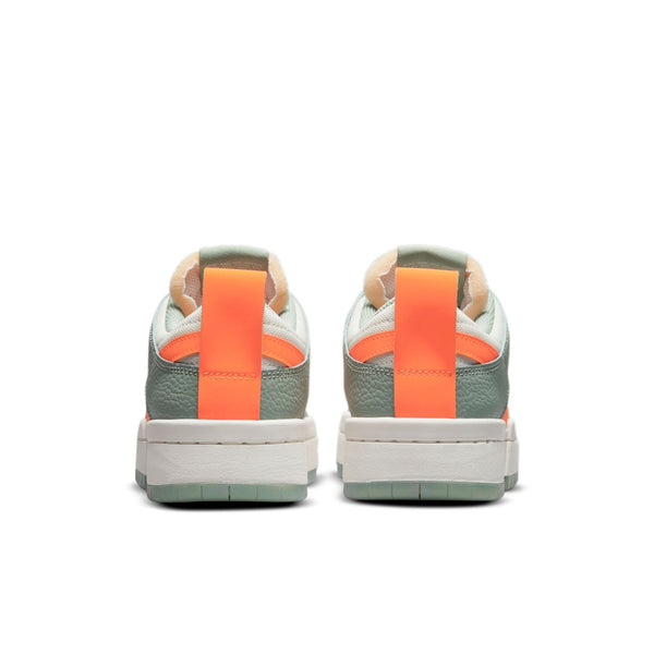 [DJ3077-001] Womens Nike Dunk Low Disrupt 'Sea Glass Hyper Crimson'