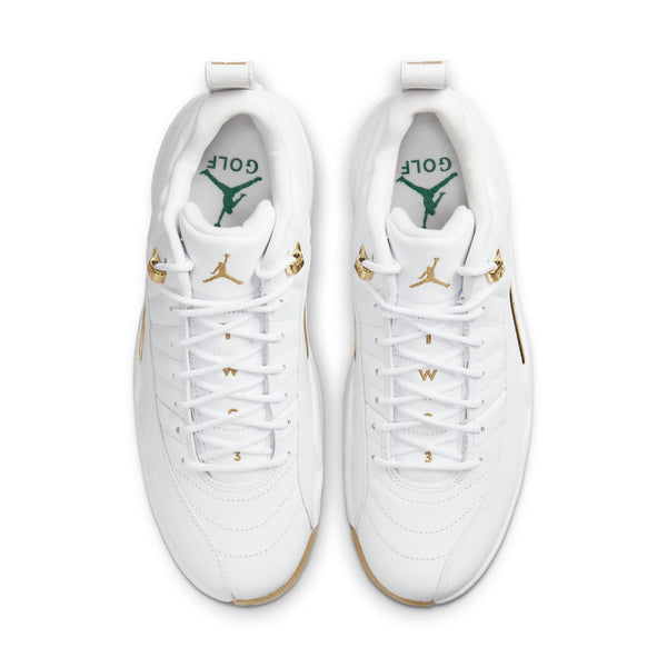 [DM0106-117] Mens Air Jordan RETRO 12 GOLF 'METALLIC GOLD'