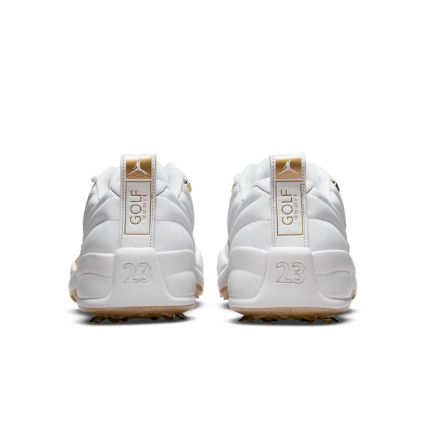 [DM0106-117] Mens Air Jordan RETRO 12 GOLF 'METALLIC GOLD'