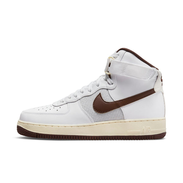 [DM0209-101] Mens Nike AIR FORCE 1 HIGH '07 'VINTAGE WHITE LIGHT CHOCOLATE'
