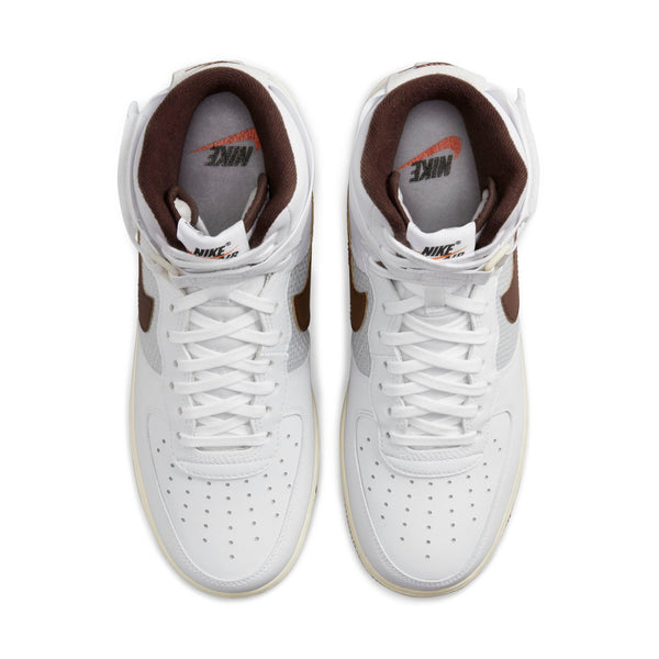 [DM0209-101] Mens Nike AIR FORCE 1 HIGH '07 'VINTAGE WHITE LIGHT CHOCOLATE'