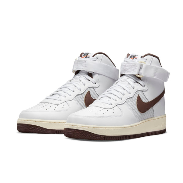 [DM0209-101] Mens Nike AIR FORCE 1 HIGH '07 'VINTAGE WHITE LIGHT CHOCOLATE'