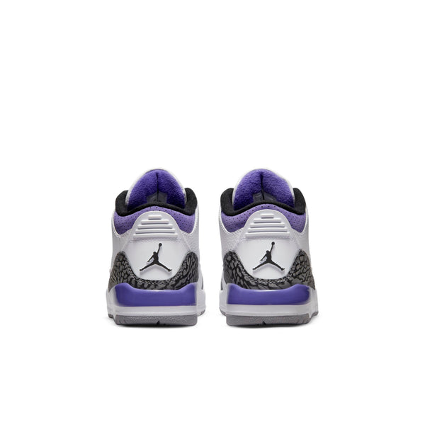 [DM0966-105] Preschool Air Jordan Retro 3 (PS) 'Dark Iris'