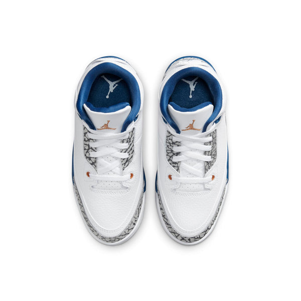 [DM0966-148] Preschool Air Jordan RETRO 3 'WIZARDS (PS)'