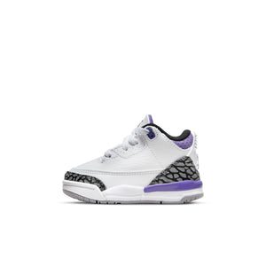 [DM0968-105] Toddlers Air Jordan Retro 3 (TD) 'Dark Iris'