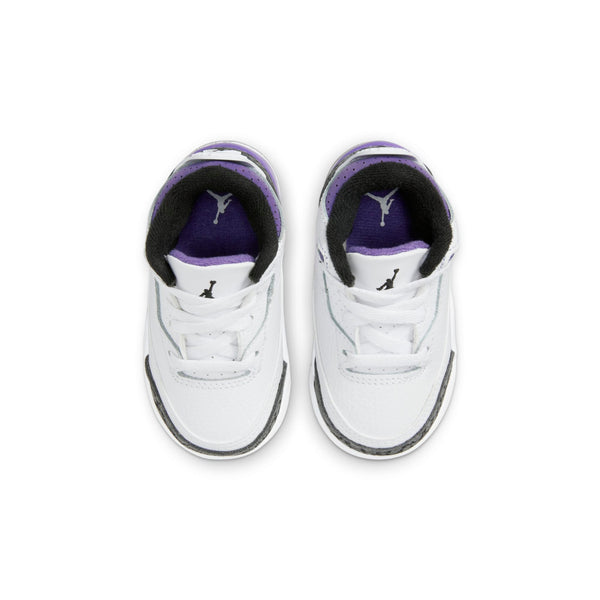 [DM0968-105] Toddlers Air Jordan Retro 3 (TD) 'Dark Iris'