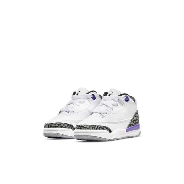 [DM0968-105] Toddlers Air Jordan Retro 3 (TD) 'Dark Iris'