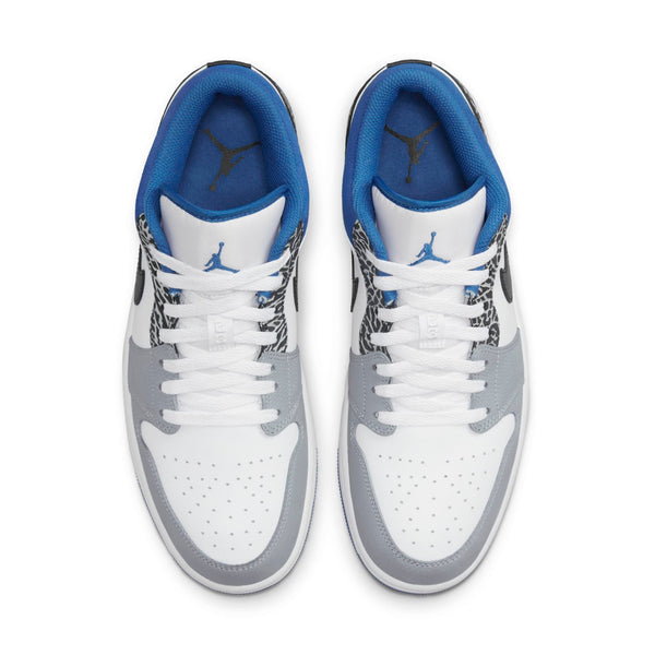 [DM1199-140] Mens Air Jordan Retro 1 Low SE 'True Blue'