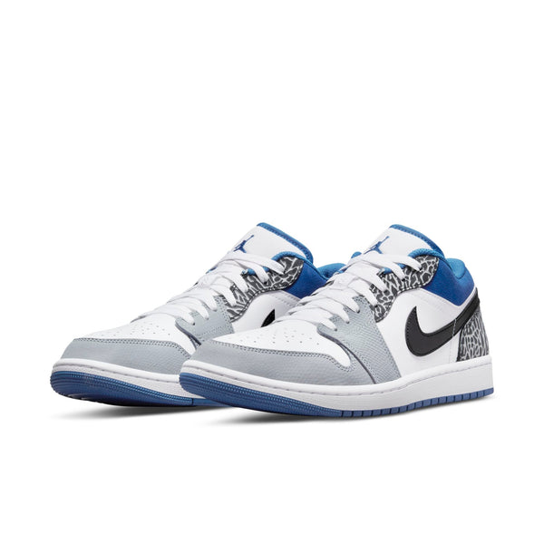 [DM1199-140] Mens Air Jordan Retro 1 Low SE 'True Blue'