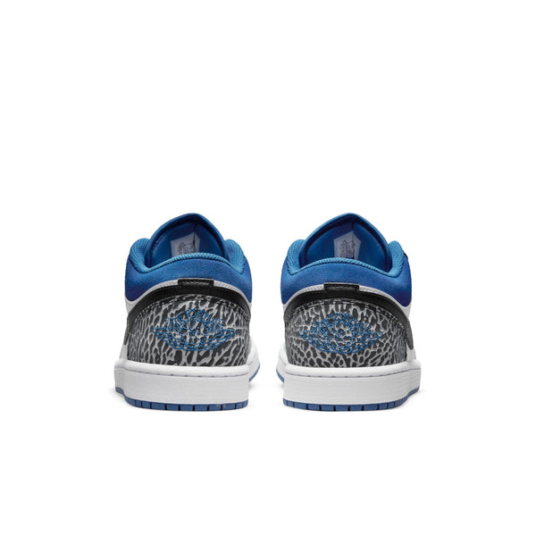 [DM1199-140] Mens Air Jordan Retro 1 Low SE 'True Blue'