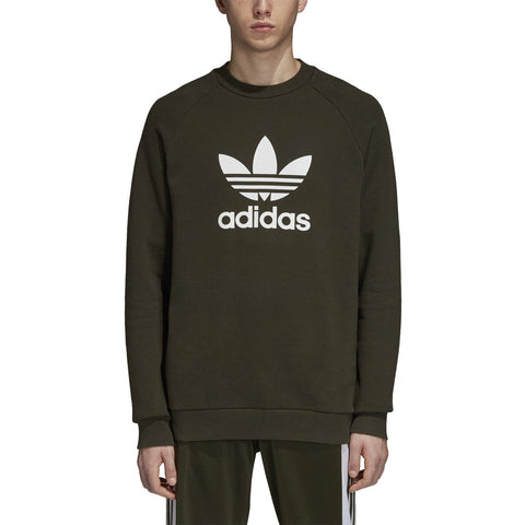 [DM7834] Mens Adidas Originals Trefoil Crew