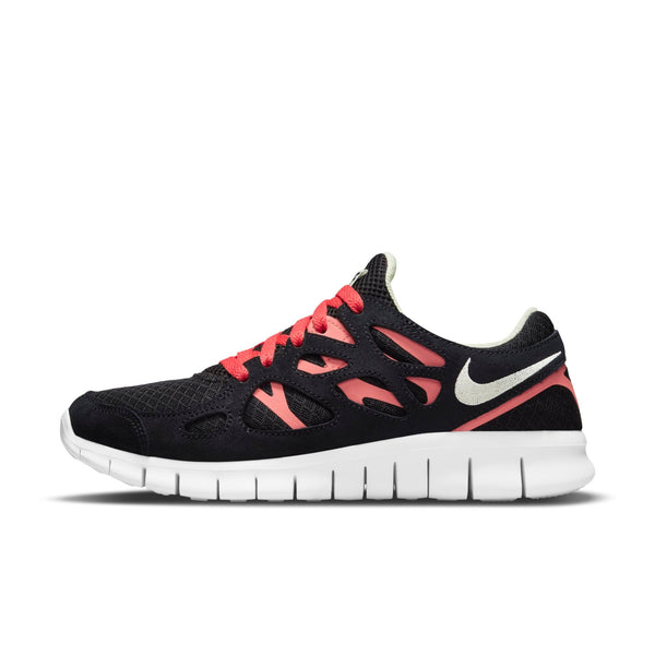 [DM9057-002] Womens Nike FREE RUN 2 'BLACK LIME ICE'