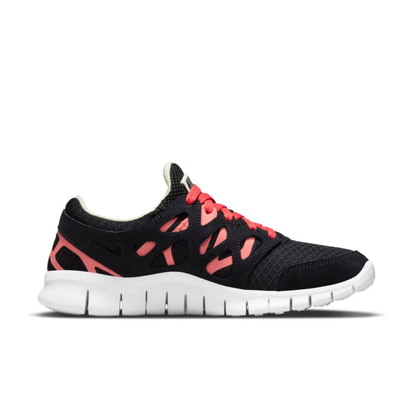 [DM9057-002] Womens Nike FREE RUN 2 'BLACK LIME ICE'