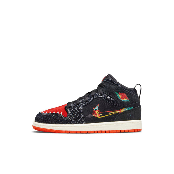 [DN5122-001] Preschool Air Jordan Retro 1 Mid SE (PS) 'Siempre Familia'