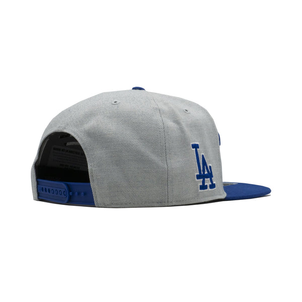 Mens 47 Brand LA Dodgers Captain Snapback - Grey/Blue