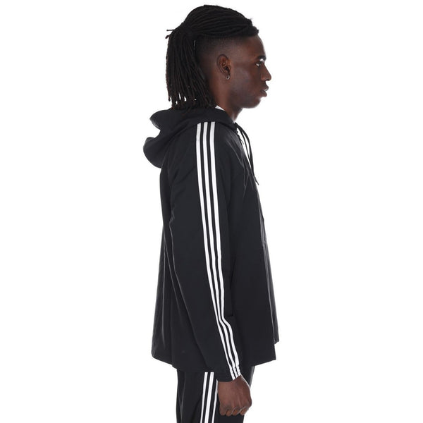 [DQ3066] Mens Adidas Essentials 3-Stripes Woven Windbreaker