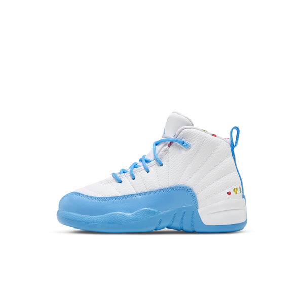 [DQ4366-114] Preschool Air Jordan Retro 12 (PS) 'Emoji'