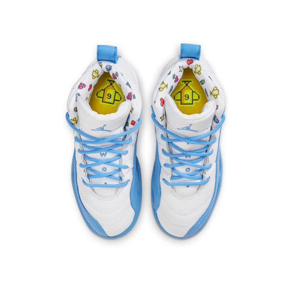 [DQ4366-114] Preschool Air Jordan Retro 12 (PS) 'Emoji'