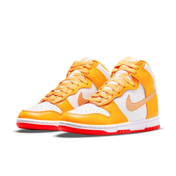 [DQ4691-700] Womens Nike DUNK HIGH 'UNIVERSITY GOLD'