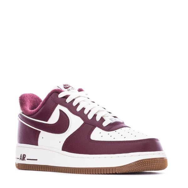 [DQ7659-102] Mens Nike Air Force 1 Low 'College Pack Night Maroon'