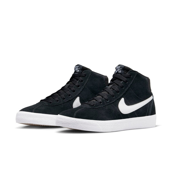 [DR0126-001] Womens Nike BRUIN HIGH SB 'BLACK WHITE WMNS'