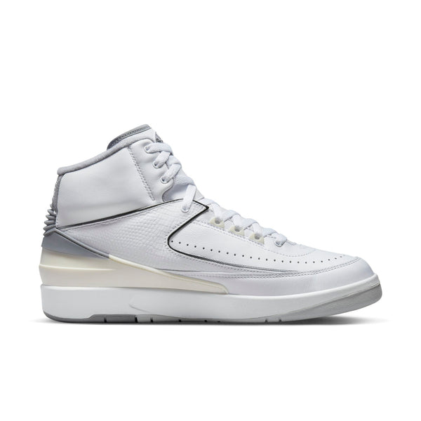 [DR8884-100] Mens Air Jordan RETRO 2 'CEMENT GREY'