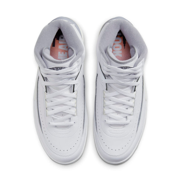 [DR8884-100] Mens Air Jordan RETRO 2 'CEMENT GREY'