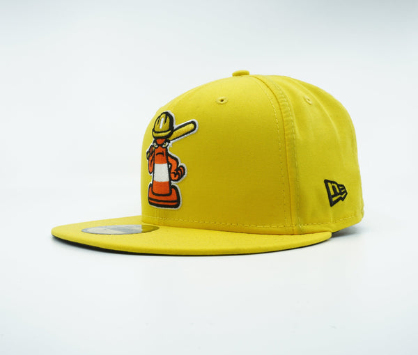 [60071486] Mens New Era MiLB CHARLOTTE KNIGHTS TRAFFIC CONES 5950 FITTED THEME