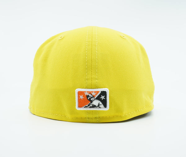 [60071486] Mens New Era MiLB CHARLOTTE KNIGHTS TRAFFIC CONES 5950 FITTED THEME