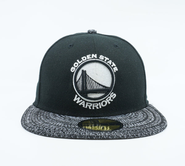 [80441320] Mens New Era NBA Golden State Warriors Visor Fresh 59Fifty Fitted