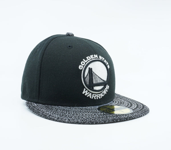 [80441320] Mens New Era NBA Golden State Warriors Visor Fresh 59Fifty Fitted