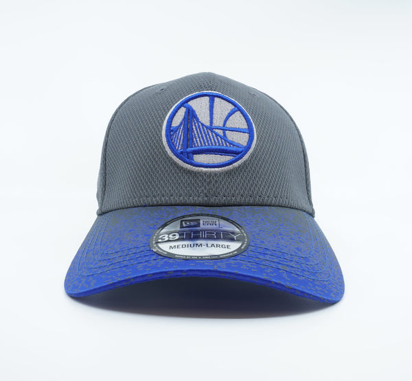 [80675657] Mens New Era NBA Golden State Warriors Visor Blur 39Thity Fitted