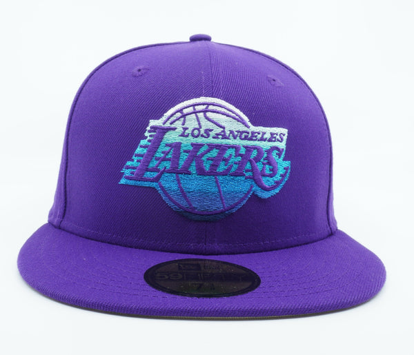 [60417721] Mens New Era NBA LA LAKERS 5950 GRADIENT OTC FITTED - PURPLE