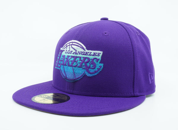 [60417721] Mens New Era NBA LA LAKERS 5950 GRADIENT OTC FITTED - PURPLE