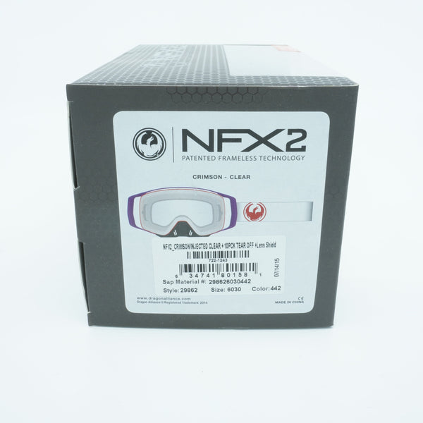 [298626030442] Mens Dragon Alliance NFX2 MX 1 Goggles