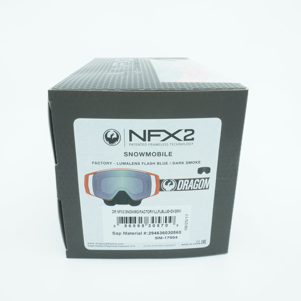 [294636030560] Mens Dragon Alliance NFX2 Snowmobile 1 Goggles