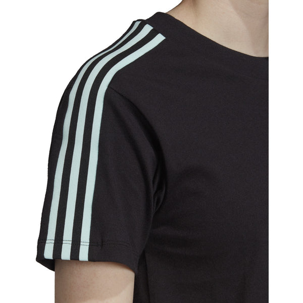 [DV0112] Womens Adidas 3-Stripes Cropped Tee