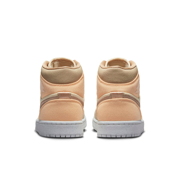 [DV0427-102] Womens Air Jordan Retro 1 Mid SE (W) 'Canvas Khaki'