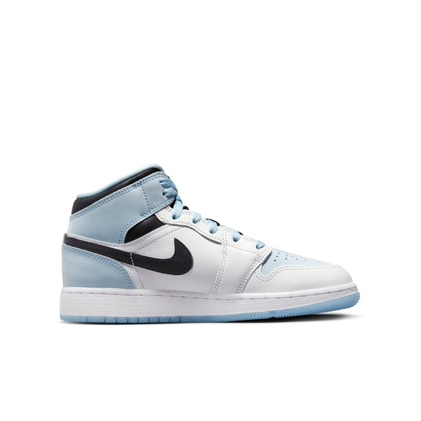 [DV1337-104] Grade School Air Jordan RETRO 1 MID SE 'ICE BLUE (2023)' (GS)