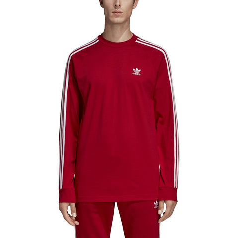 [DV1558] Mens Adidas Originals 3-Stripes Longsleeve Tee