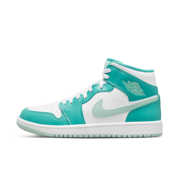 [DV2229-300] Womens Air Jordan Retro 1 Mid (W) 'Washed Teal'