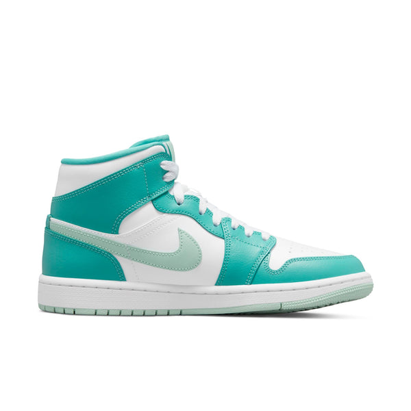 [DV2229-300] Womens Air Jordan Retro 1 Mid (W) 'Washed Teal'