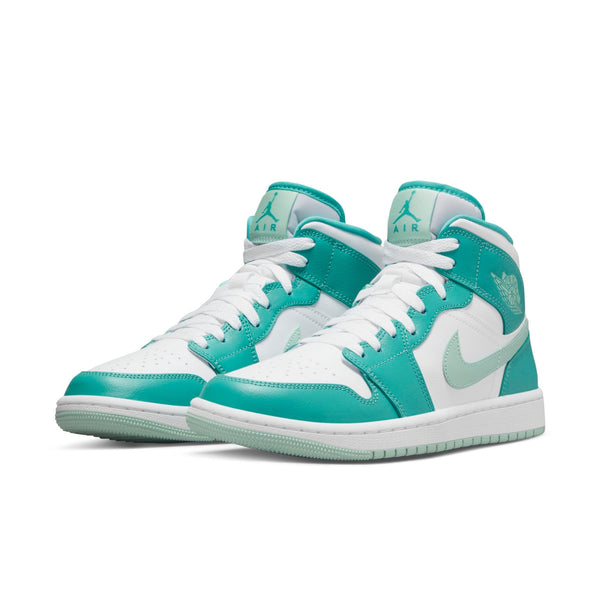 [DV2229-300] Womens Air Jordan Retro 1 Mid (W) 'Washed Teal'