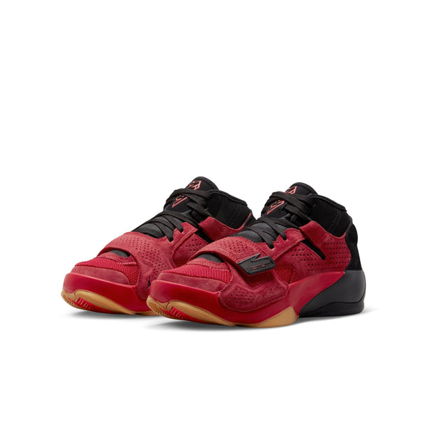 [DV2463-600] Grade School Air Jordan ZION 2 GS 'RED SUEDE GUM'