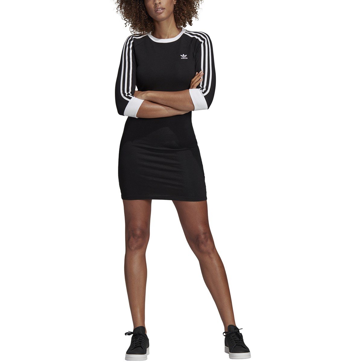[DV2567] Womens Adidas Originals 3 Stripes Dress
